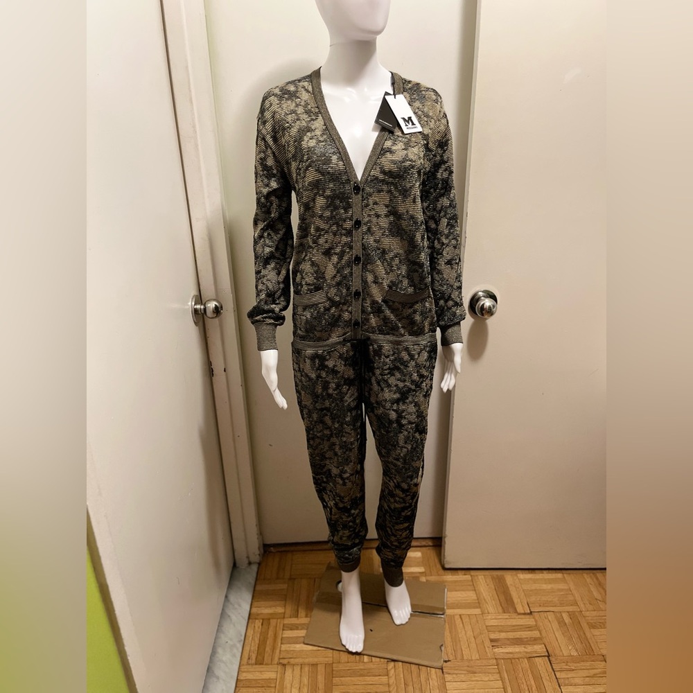 M by Missoni Abstract Pattern Knit Jumpsuit, Size IT 40. New with tags!